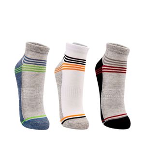 Kit com 3 Meias Puket Estampada Clássico Colorido