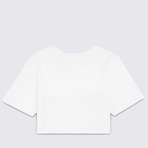 Camiseta Vans Flying V Crew Crop II White VN000GFFWHTC