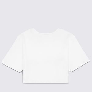 Camiseta Vans Flying V Crew Crop II White VN000GFFWHTC