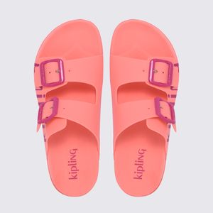 Chinelo Kipling Flat Rosa 120000MV