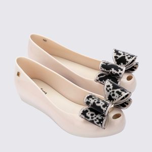 Melissa Ultragirl Classic Bow Bege Preto 35965