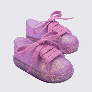 Mini Melissa Hip Sneaker Baby Lilás Glitter 36342