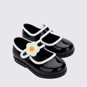 Mini Melissa Hip Ballerina Baby Preto Branco 36261