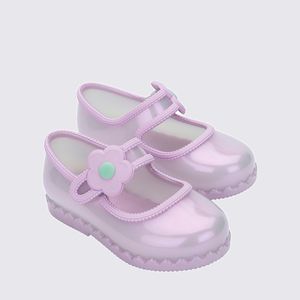 Mini Melissa Hip Ballerina Baby Lilás Perolado 36261