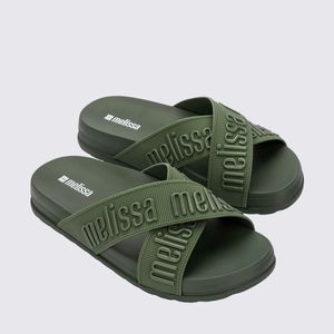 Melissa Cozy Slide M Lover II Verde Escuro 36118