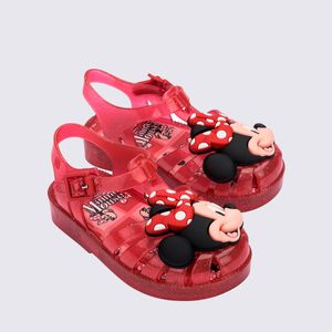 Mini Melissa Possession + Minnie Mouse Baby Vermelho Glitter 36105