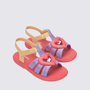 Mini Melissa Hip Lovely Vermelho Lilás Amarelo 36165