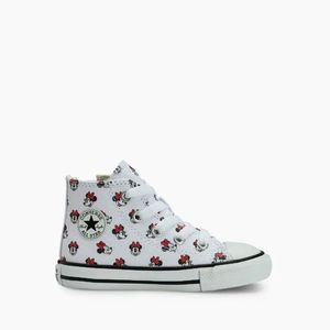 Tênis Converse All Star Chuck Taylor Zip Minnie Branco Preto CK13300001