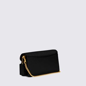 Bolsa Coach Tabby Chain Clutch Preto CE772B4BK