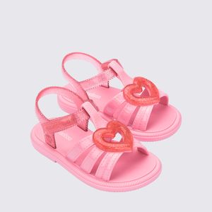 Mini Melissa Hip Lovely Baby Rosa Glitter 36164