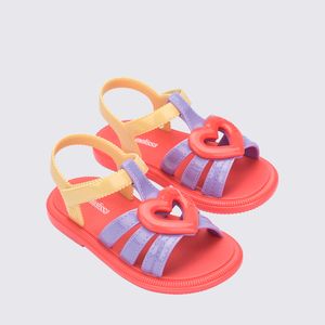 Mini Melissa Hip Lovely Baby Vermelho Lilás Amarelo 36164