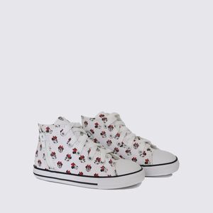 Tênis Converse All Star Chuck Taylor Zip Minnie Branco Preto CK13300001