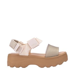 Melissa Kick Off Sandal Bege Glitter 32823