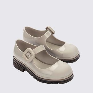 Mini Melissa June Infantil Bege Transparente 36108