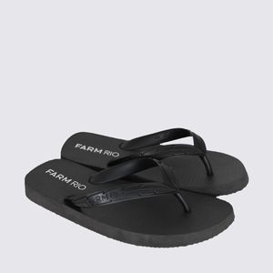 Chinelo Farm Flip Flop Jangada Tira Preto