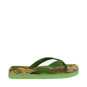 Chinelo Farm Flip Flop Jangada Print Verde