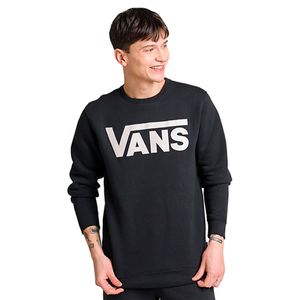 Blusa Moletom Vans Classic Crew Ll Black White VN0A4A5PY28