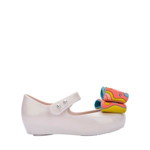 Mini Melissa Ultragirl Wonderland Baby Branco Rosa 36183