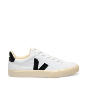 Tênis Veja Campo Canvas White Black CA0120535A