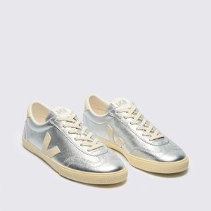 Tênis Veja Volley Leather Silver Pierre VO2020749A