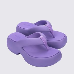 Melissa Free Fuzzy Platform Lilás 35875