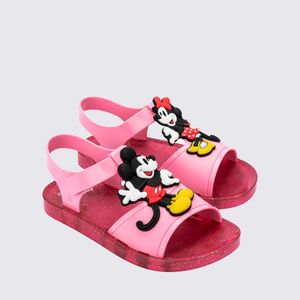 Mini Melissa Play + Mickey e Minnie Infantil Rosa 35983