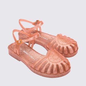 Melissa Sandal + Bimba Y Lola Laranja Glitter 35920