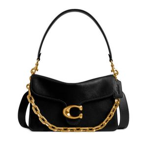 Bolsa Coach Chain Tabby Shoulder Preto CY919B4BK