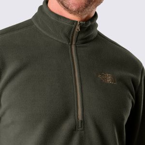 Fleece The North Face Glacier 1/4 Zip Green A018N21L