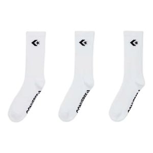 Meia Converse Cano Médio Star Chevron Branco ACC03SP2435003