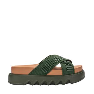 Melissa Cross M Lover Platform Verde Bege 37368