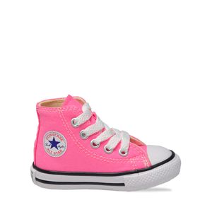 Tênis Converse Chuck Taylor All Star Infantil Rosa Cru Preto CK00030006