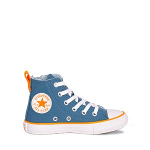 Tênis Converse Chuck Taylor All Star Infantil Azul Escuro Laranja Branco CK09090001