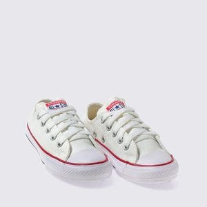 Tênis Converse Chuck Taylor All Star Infantil Branco Marinho CK00020001