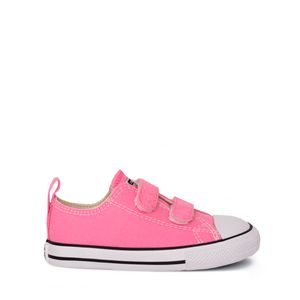 Tênis Converse Chuck Taylor All Star Infantil 2V Rosa Cru Preto CK10410006