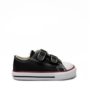 Tênis Converse Chuck Taylor All Star 2V Infantil Preto Vermelho CK04180003