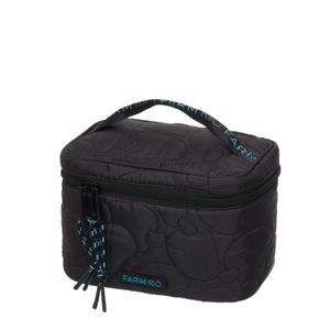 Necessaire Farm Me Leva Liso Preta