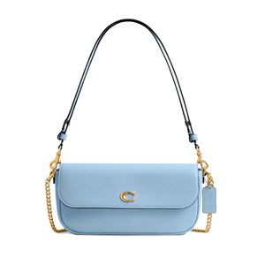 Bolsa Coach Brook Flap Chain Azul CAN90B4PUB