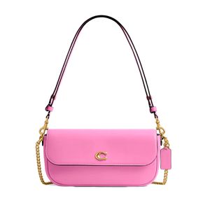 Bolsa Coach Brook Flap Chain Rosa CAN90B4DB8