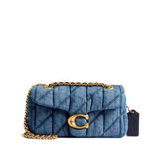 Bolsa Coach Tabby Shoulder 20 Quilting Denim Azul CR701B4IN