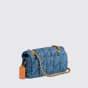 Bolsa Coach Tabby Shoulder 20 Quilting Denim Azul CR701B4IN