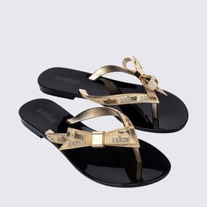 Melissa Harmonic M Lover Chrome Preto Ouro 36219