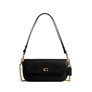 Bolsa Coach Brook Flap Chain Preto CAN90B4BK