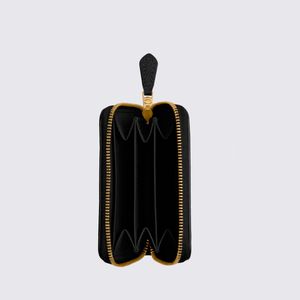 Porta-Cartões Coach Essential Small Zip Around Preto CR551B4BK