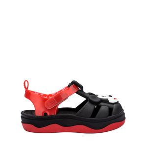 Mini Melissa Zig + Disney Baby Preto Vermelho 37346