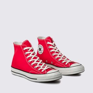 Tênis Converse All Star Chuck 70 Hi Vintage Vermelho Branco CT09550007