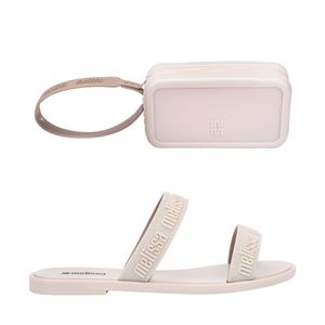 Melissa + Bolsa Duo M Lover Bege 36628