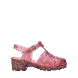 Mini Melissa Possession Heel Infantil Rosa Médio Glitter 35950