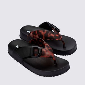Melissa Cozy Thong Preto 37742