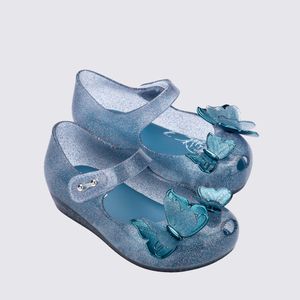Mini Melissa Ultragirl Fly III Baby Azul Glitter 32849